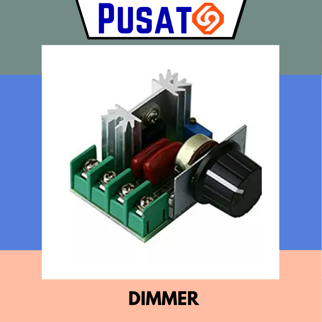 Dimmer SCR 2000W Regulator Voltage 220V AC Motor gurinda bor Motor Speed Controller NEW