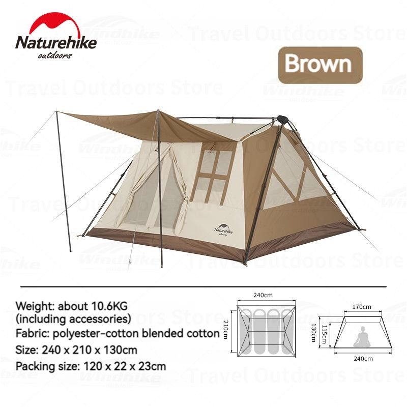 TENDA NATUREHIKE CNH22ZP029 / Tenda Family Camping 4 Person