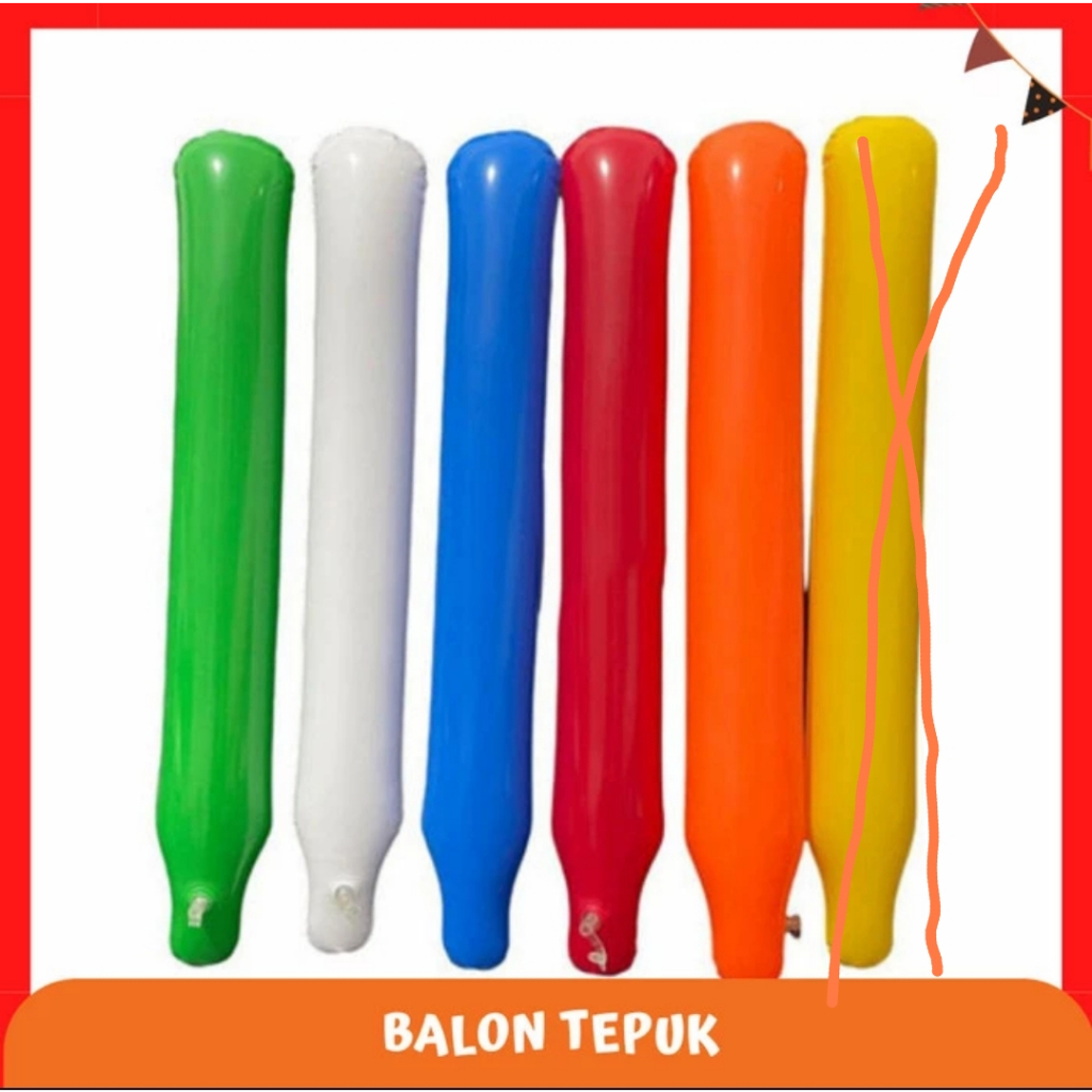 

balon tepuk warna satuan bagus bahan pvc balon renang SATUAN persib persija balon supporter tebal bisa diisi ulang