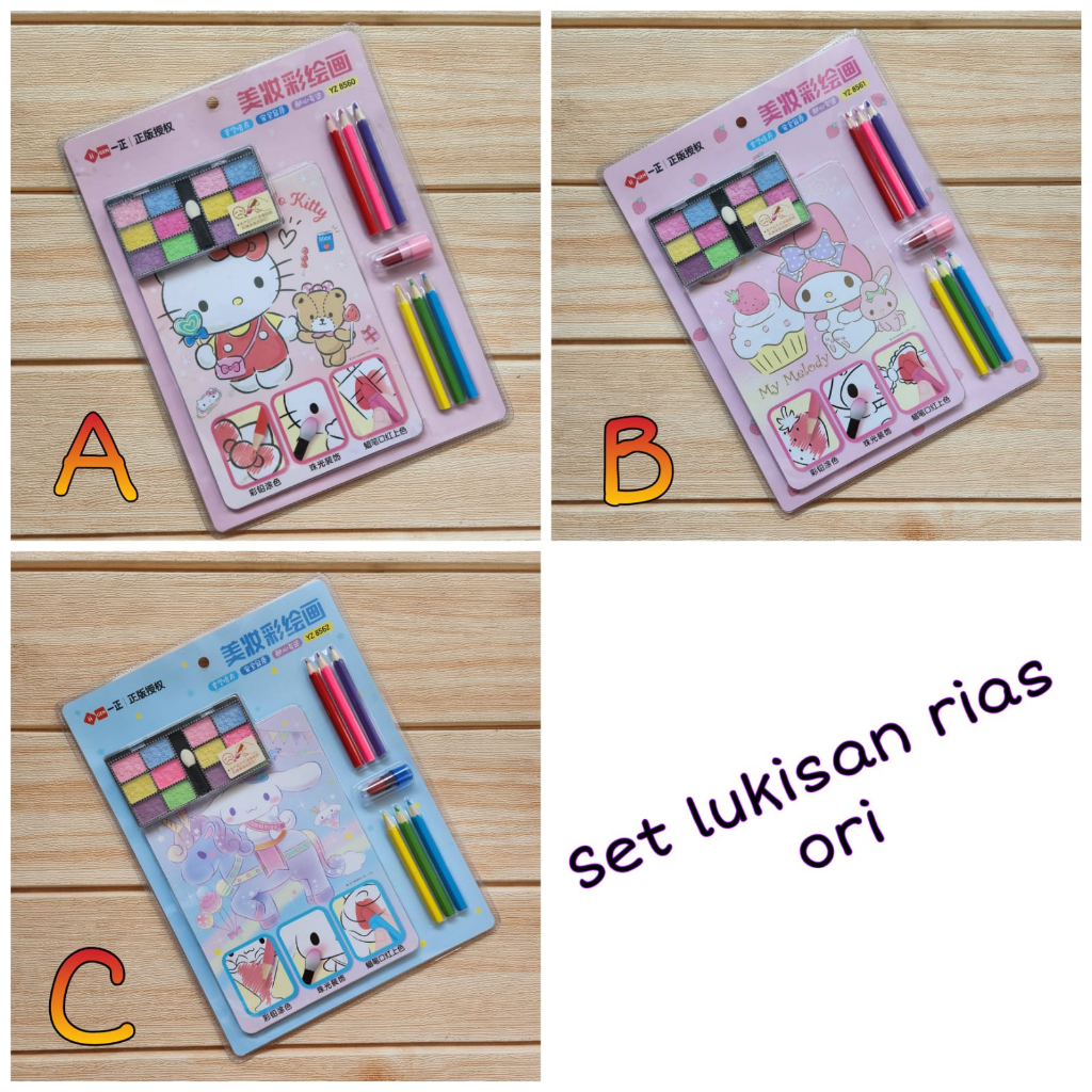 

SET MEWARNAI ORI MELODY CINAMOROLL