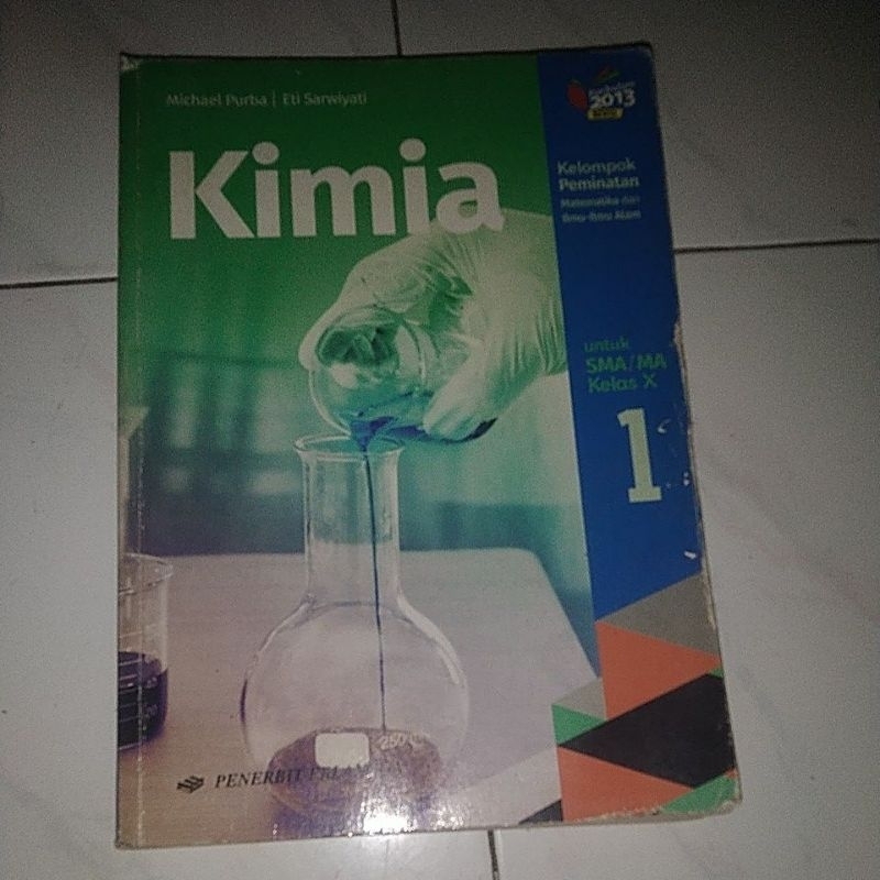 buku KIMIA ERLANGGA kelas 10