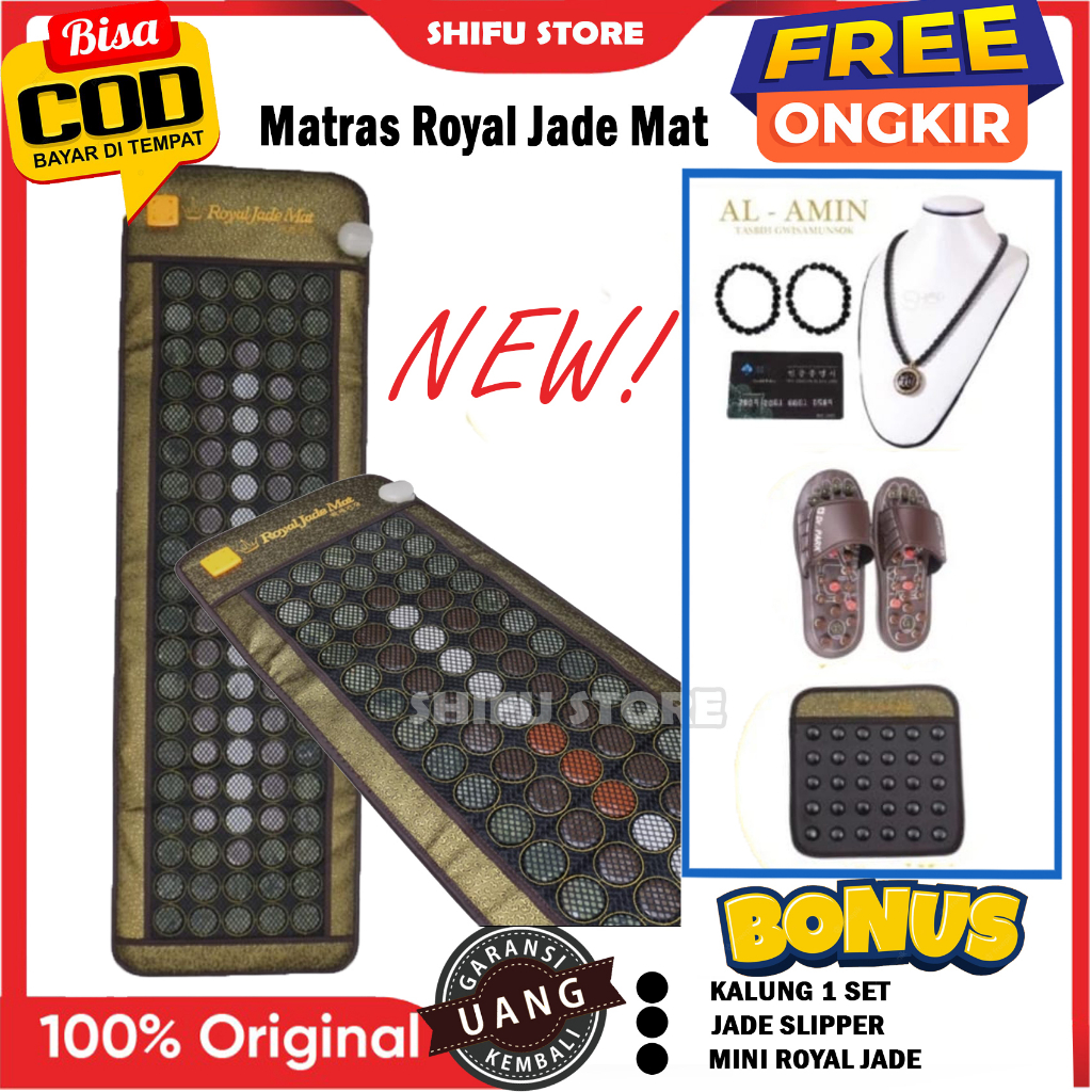 Matras royal jade mat original lejel alat terapi seluruh tubuh