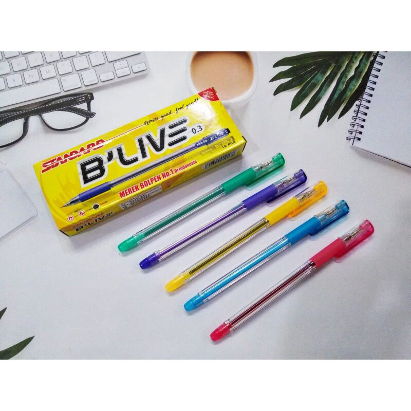 

Pulpen Standard B’LIVE 0,3 Perpcs