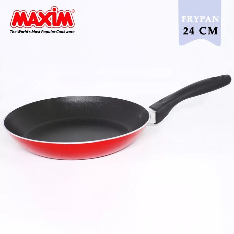FRYPAN TEFLON 24cm MAXIM VALENTINO / TEFLON MASAK / TEFLON MAXIM