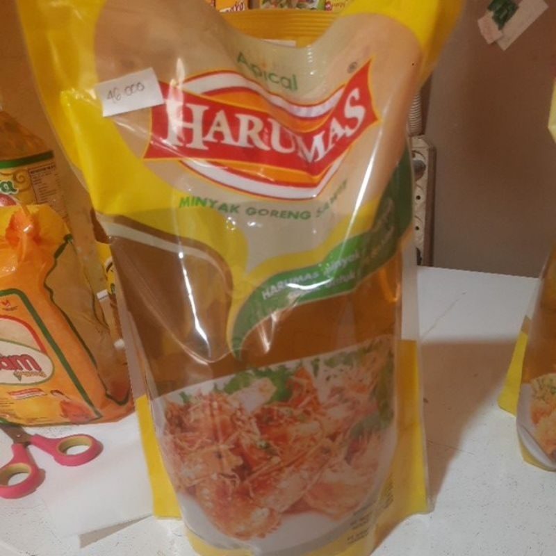 

minyak 2 liter merk harumas