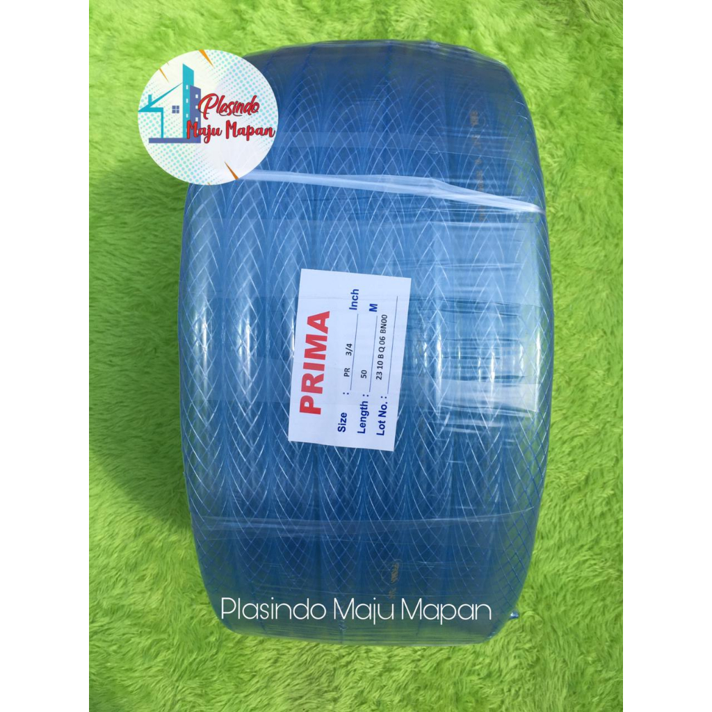 Selang air benang 3/4 roll 50 meter - Selang benang prima 3/4 Puso