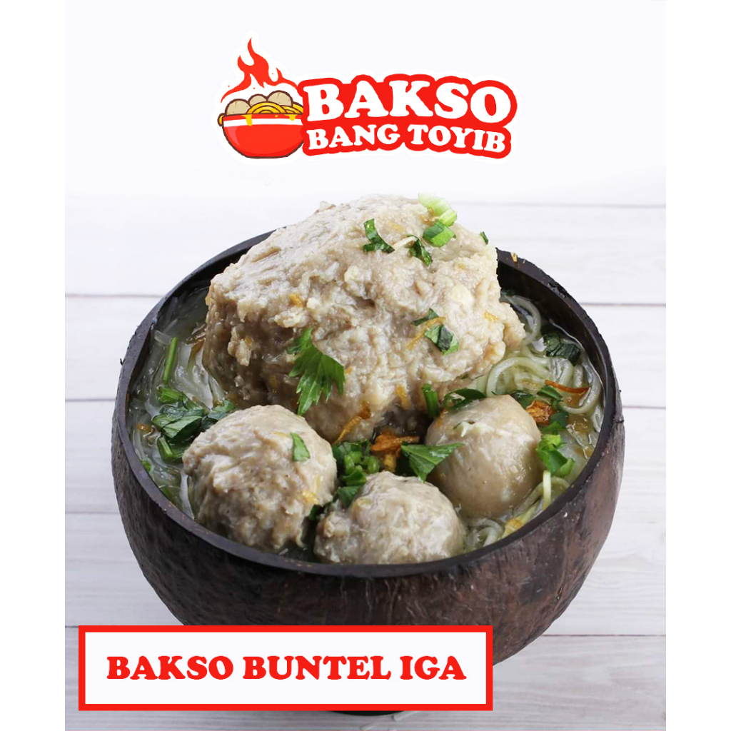 

Bakso Buntel Iga - Isi 15 - Premium Quality - Bakso Bang Toyib
