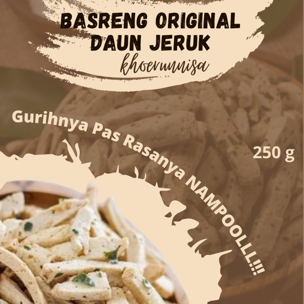 

Basreng Original Daun Jeruk Basreng Daun Jeruk Bakso Goreng Daun Jeruk 250gr Baso Goreng Stik - KNS