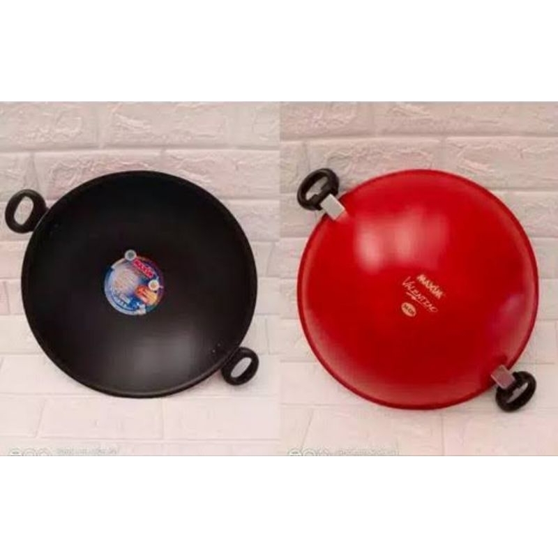 Wajan Maxim 30cm/wajan maxim valentino/wajan maxim merah valentino