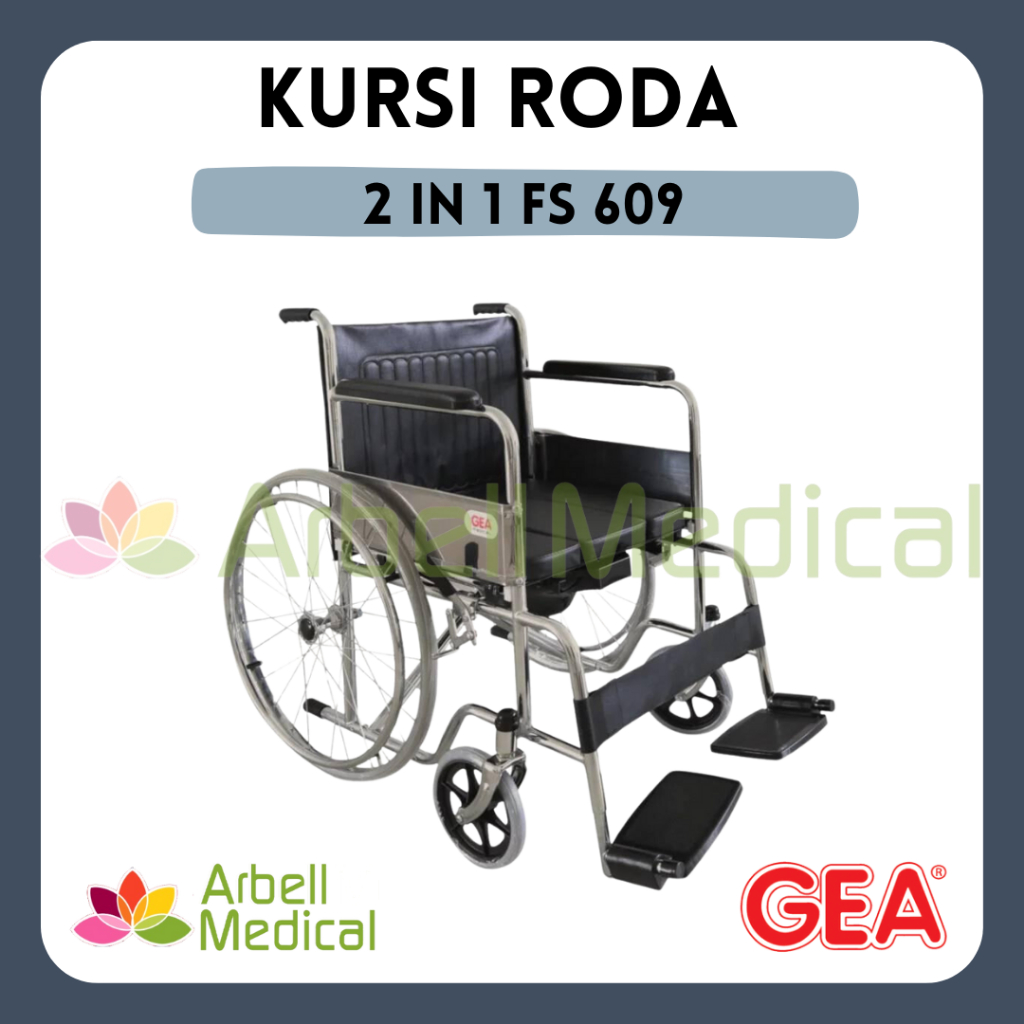 Kursi Roda Gea FS 609