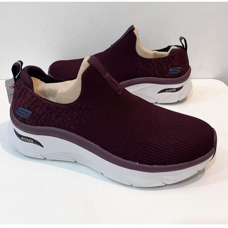 skechers arch fit d'lux key sepatu slip on