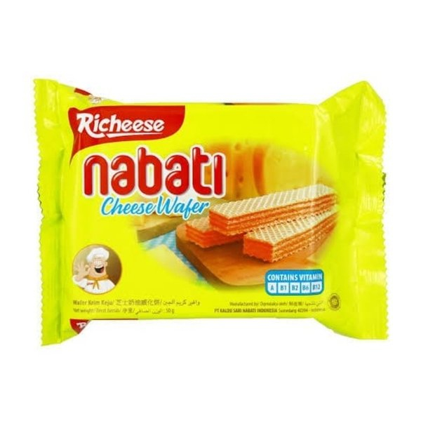 

Nabati Wafer Keju 46gr