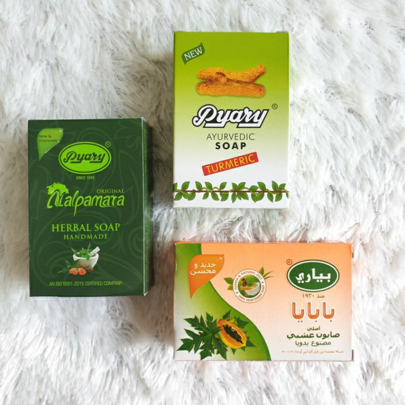 NALPAMARA ASLI| Nalpamara hijau| Sabun Arab Pyary Tumeric, Sabun Pyary Nalpamara | Sabun Pyary Papay