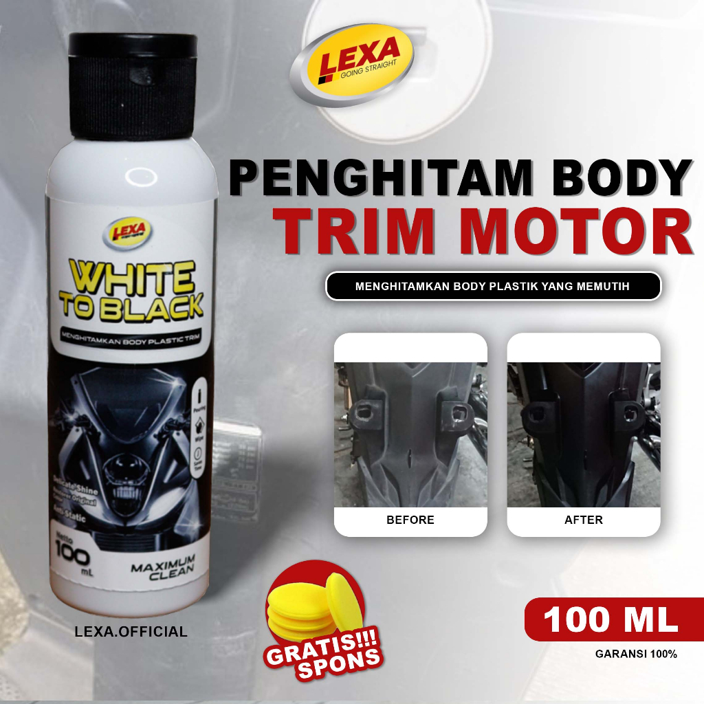 Penghitam Body Motor Doff Mobil Pengkilap Magic Restorer Hafez Matte Dan Permanen Black Trim Premium