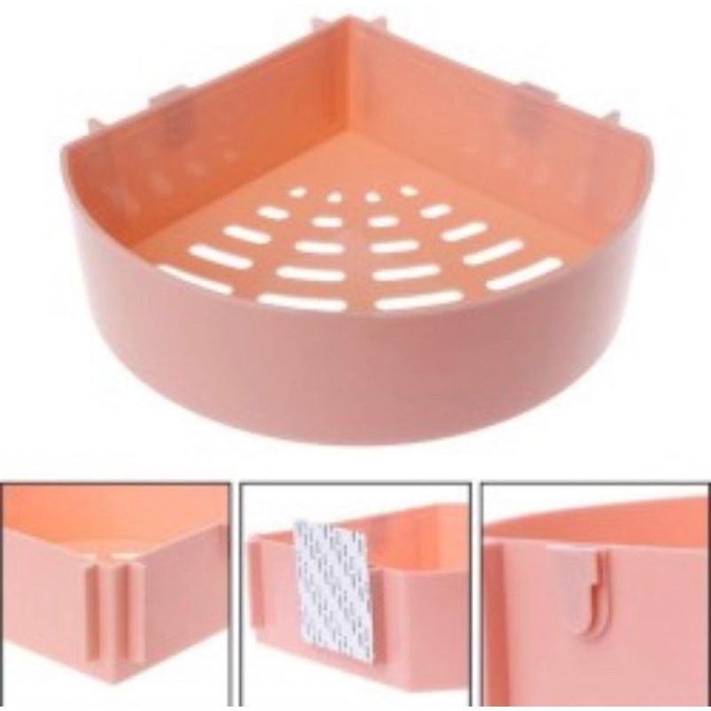 Rak kamar mandi sudut siku