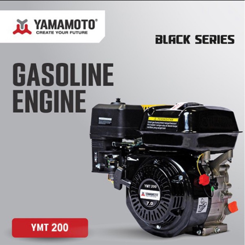 Yamamoto Engine GX 200 Mesin Penggerak Bensin Serbaguna Putaran Cepat dan Lambat / Mesin Perahu Ketinting