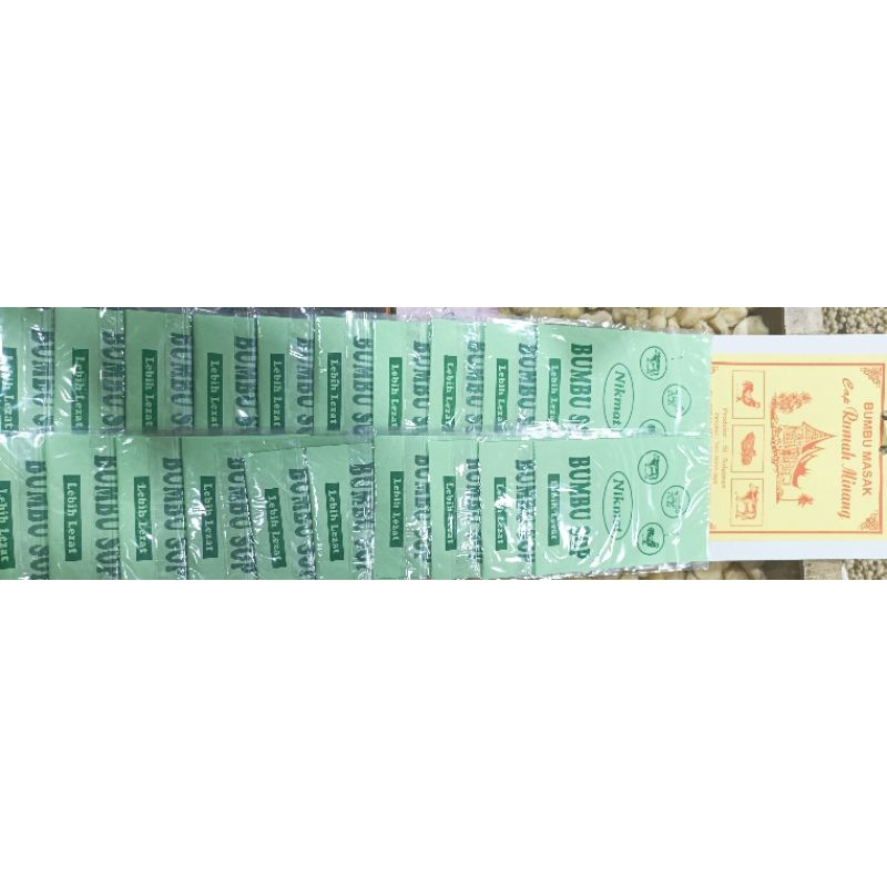 

bumbu sop halus rentengan