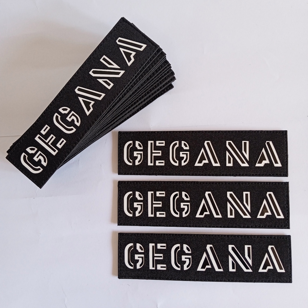 Patch Gegana | Patch Cutting Laser Gegana | Siap Tempel