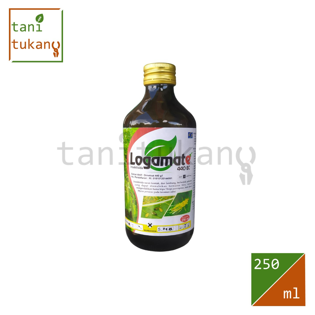 LOGAMATE 440 EC - 250 ml | Insektisida Dimetoat Pengendali Thrips, Ulat & Lalat Buah