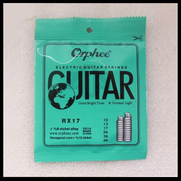 Senar Gitar Electric Guitar Orphee RX17 Original Size 10