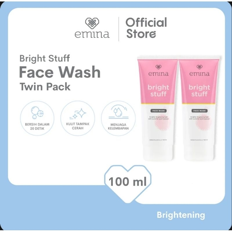 emina facial wash 100ml