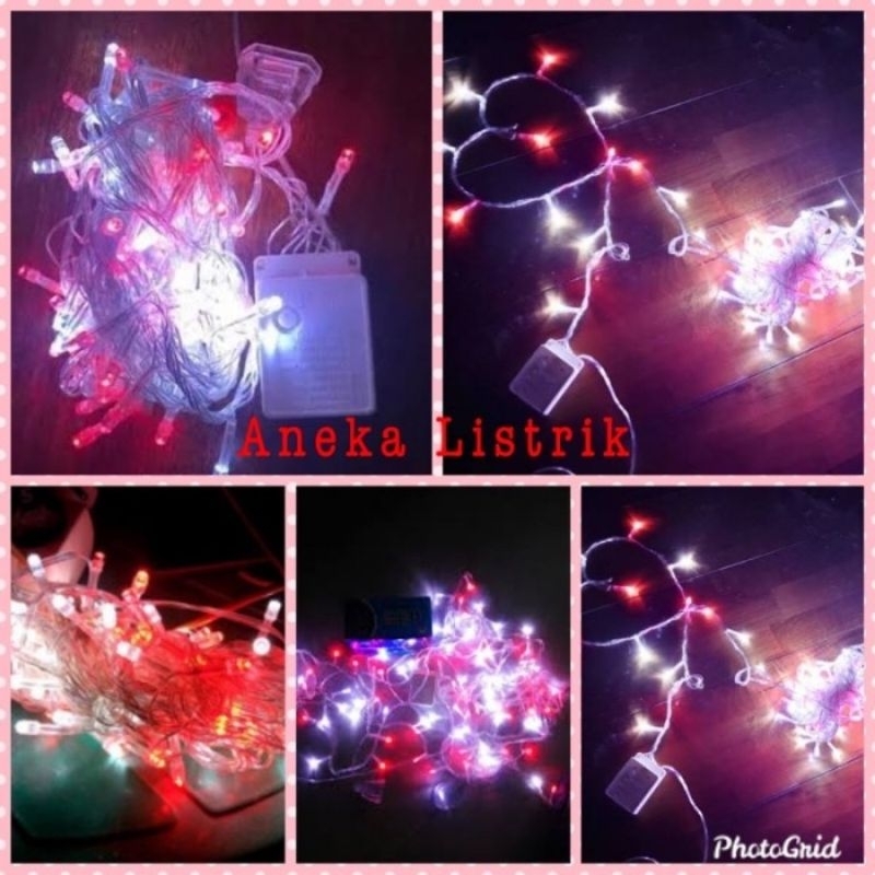 Lampu TUMBLR merah putih