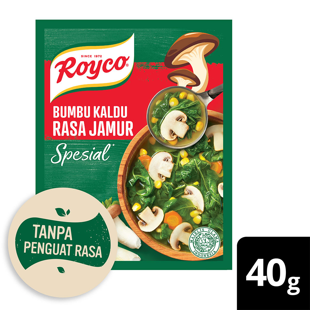 

ROYCO BUMBU KALDU JAMUR 40GR TANPA MICIN