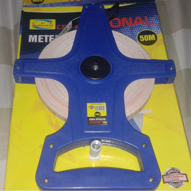 Meteran Fiber merek " CPT National " 50 meter