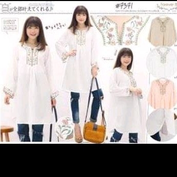 Tunik Pink Salem Raya