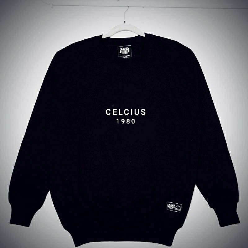 celcius sweater crewneck rubbix black