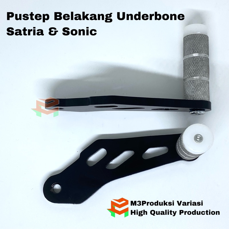 Underbone Pustep Belakang  Ub Costum CNC Satria Fu dan Sonic Pnp | Jalu Teflon Underbone