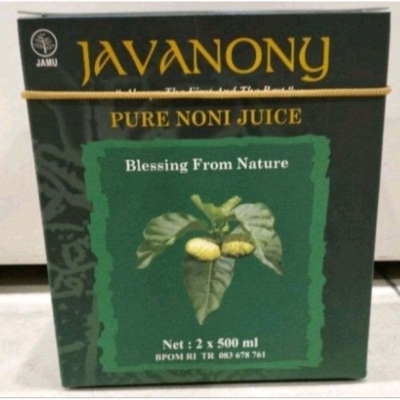 

Javanony Pure Noni Juice 2x500ml
