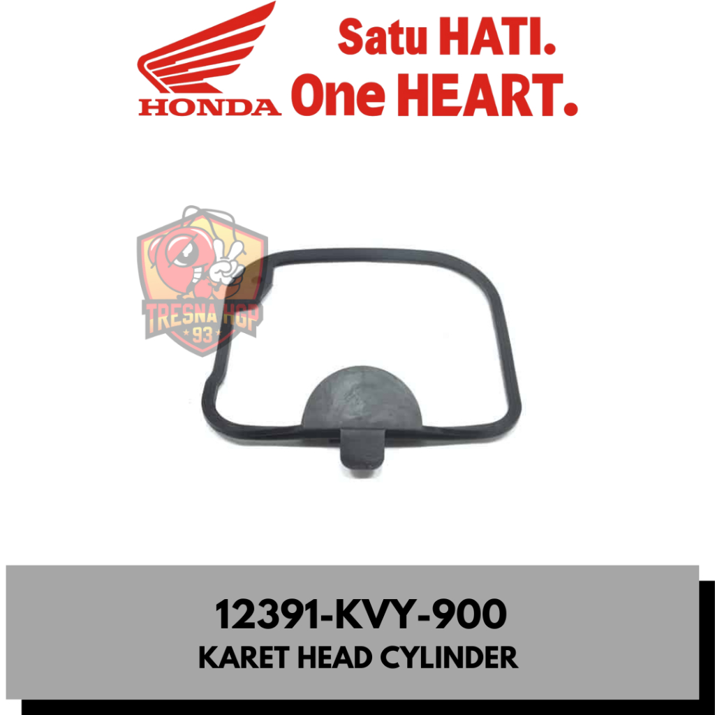 12391-KVY-900 KARET HEAD ORIGINAL BEAT KARBU | GASKET HEAD COVER