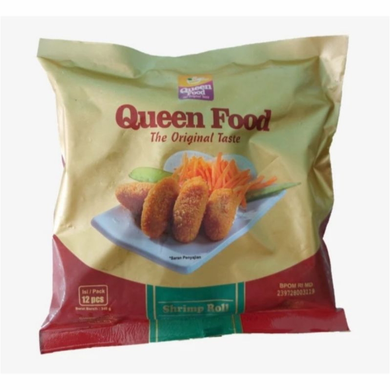

Queen food shrimp roll 340gr