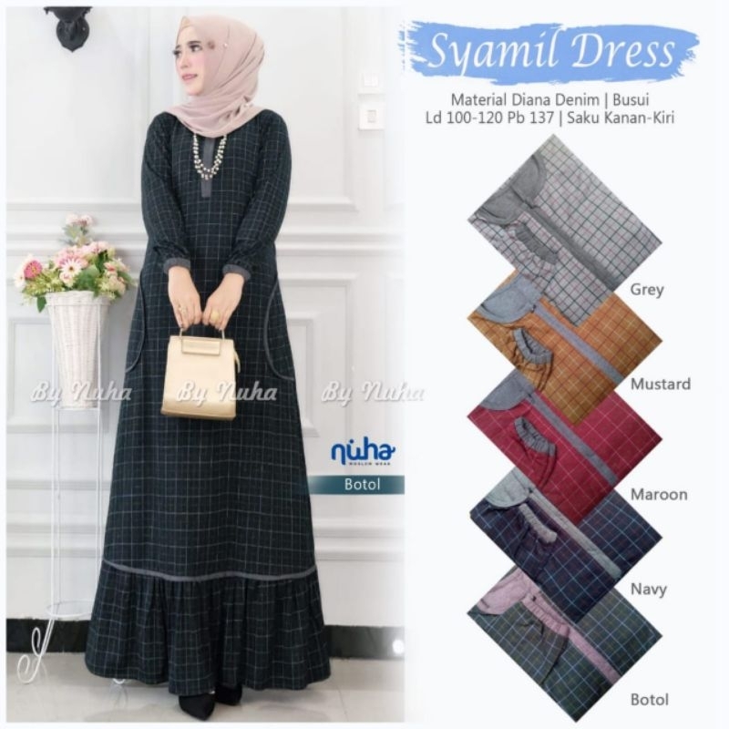 SYAMIL DRESS BY NUHA