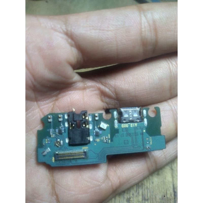 papan pcb konektor charger samsung a12 m12 original copotan