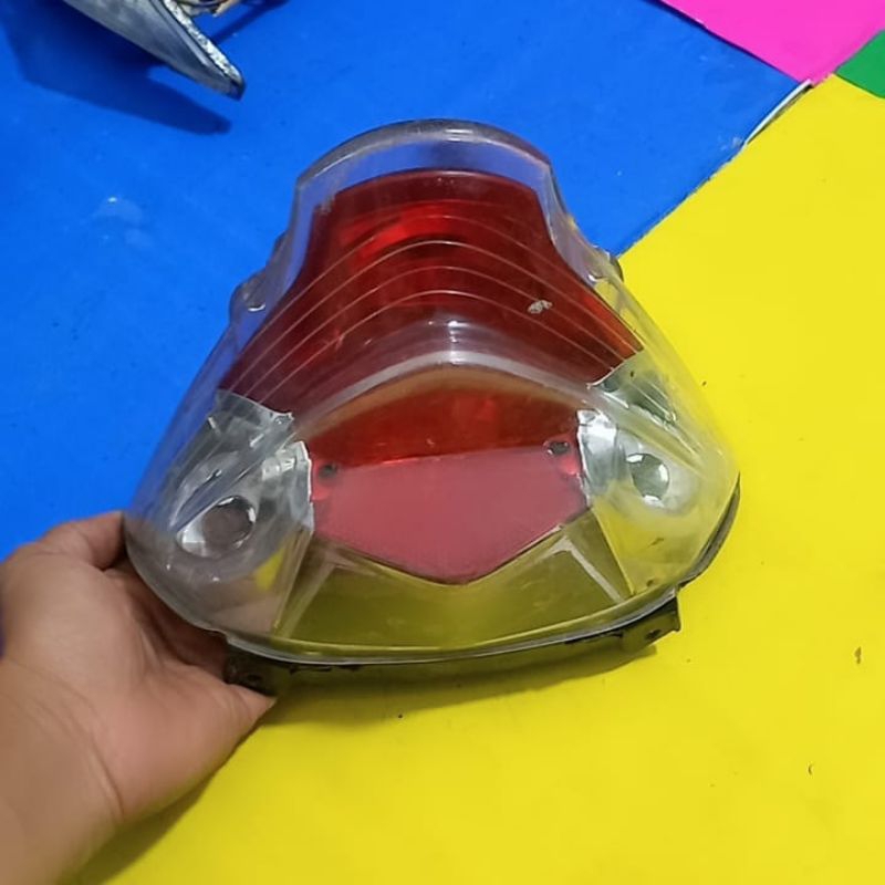 Lampu stop. Lampu belakang mio soul karbu, mio soul lama. Original komplit. Seconds ori