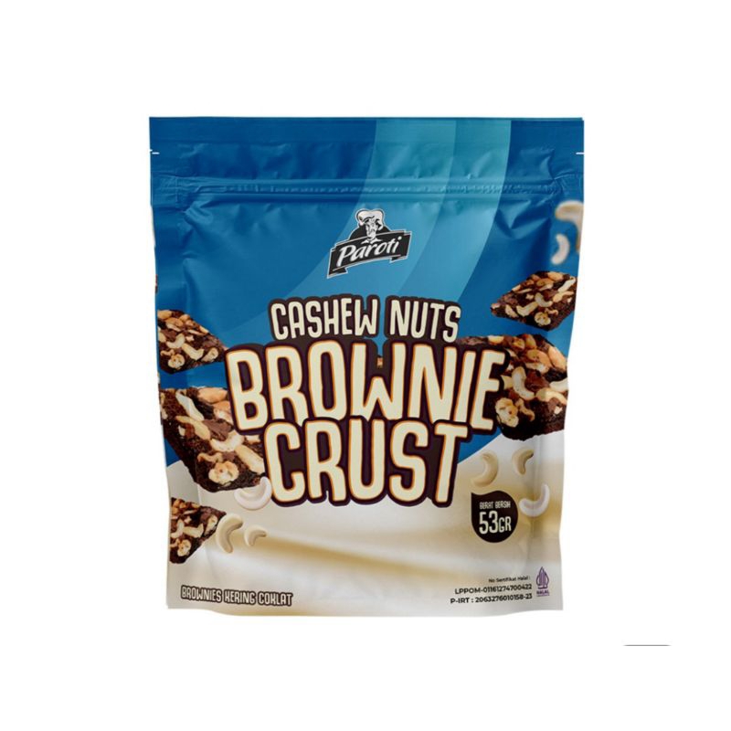 

Paroti Brownie Crust Cashew Nuts 53gr / Brownies Kering