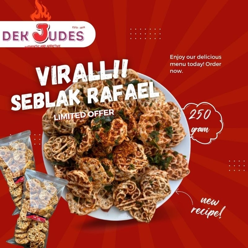 

seblak Rafael pedas daun jeruk kemasan 250 gram