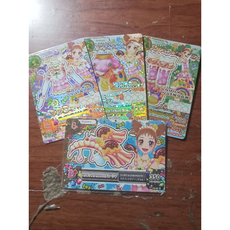 Aikatsu premium lollipop taurus coord + acc jp