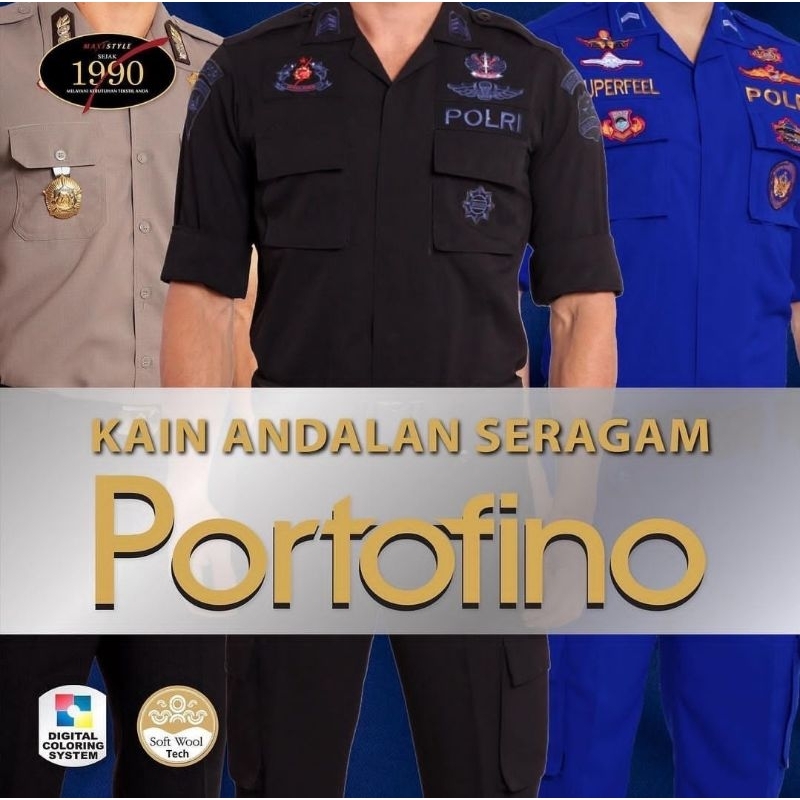 Seragam PDH TNI AU angkatan udara Seragam PDH TNI AL angkatan laut Seragam BRIMOB Hitam Seragam POLA