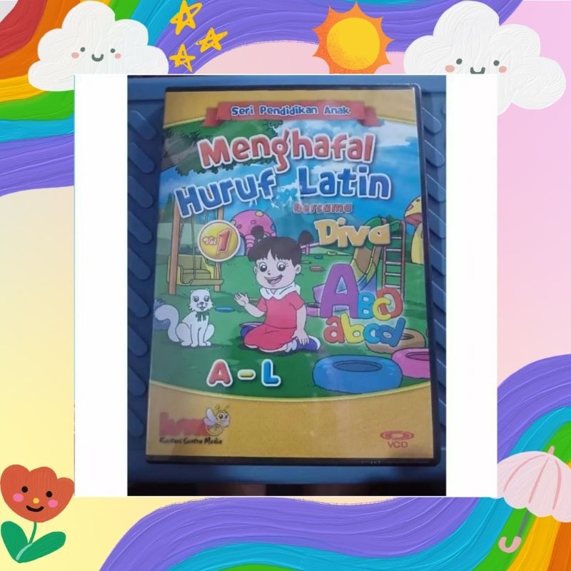 Vcd Pendidikan Anak - Menghafal Huruf Latin 1 [Original]