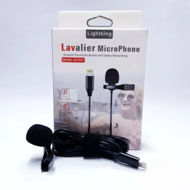 Lavalier MICROPHONE JH041/JH042/JH043 AUX, Type C,&  iPhone