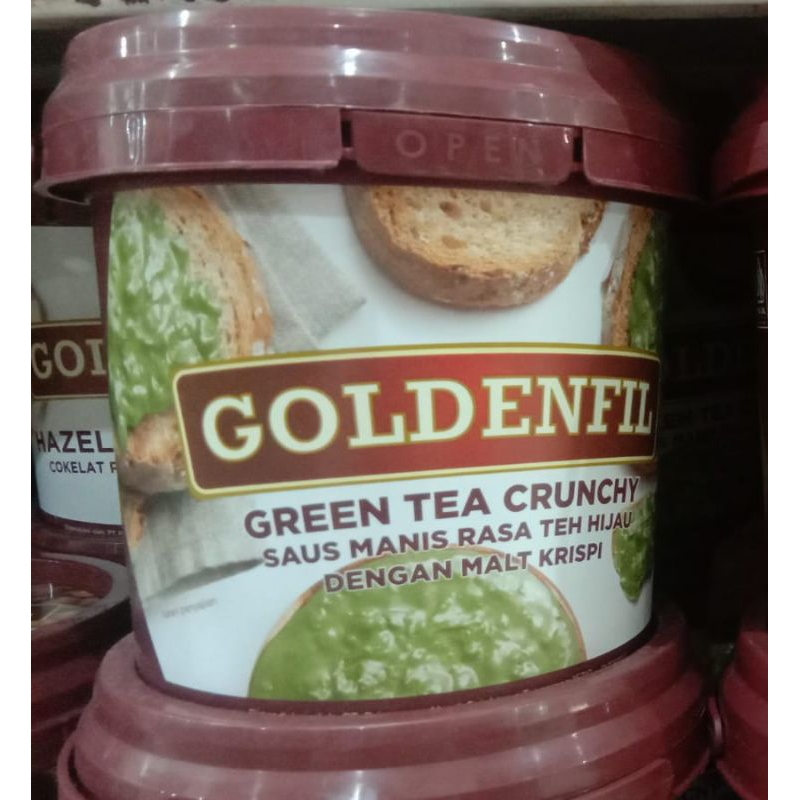 

Goldenfill greentea crunchy goldenfil