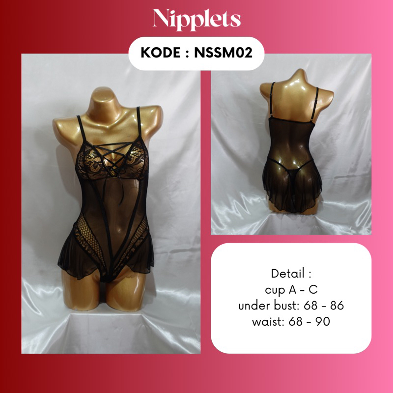 Sample Sale Lingerie Nipplets Size M