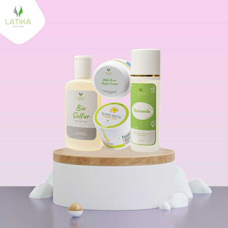 Latika - Paket Cream Acne Basic/Mild acne