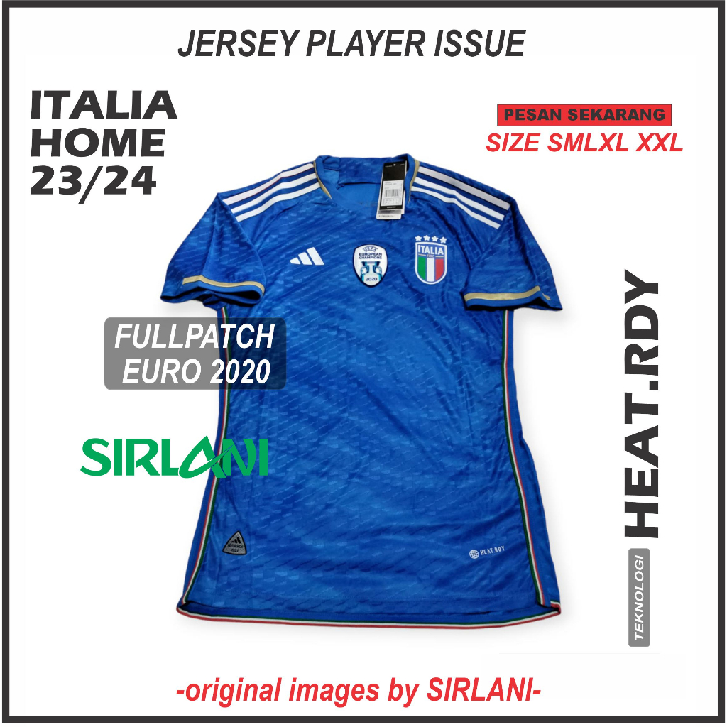 JERSEY ITALIA HOME PLAYER ISSUE NEW 2022/ITALI HOME Pi
