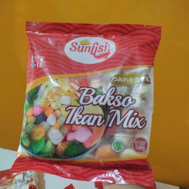 

Bakso Ikan Mix Sunfish 500gr | Jatim