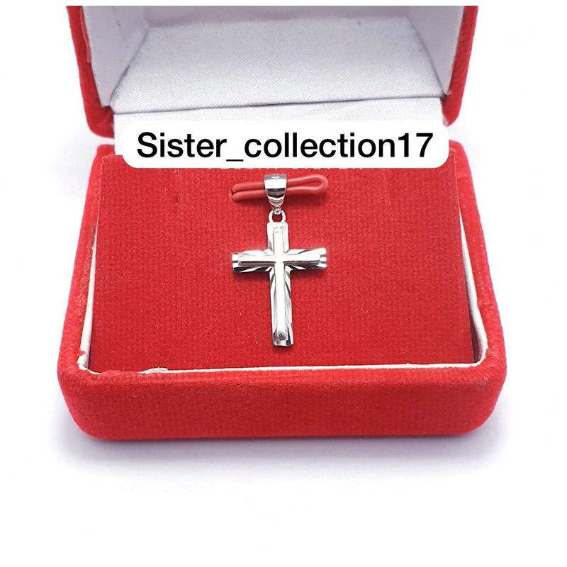 Liontin salib tanpa permata liontin salib polos liontin salib perak 925