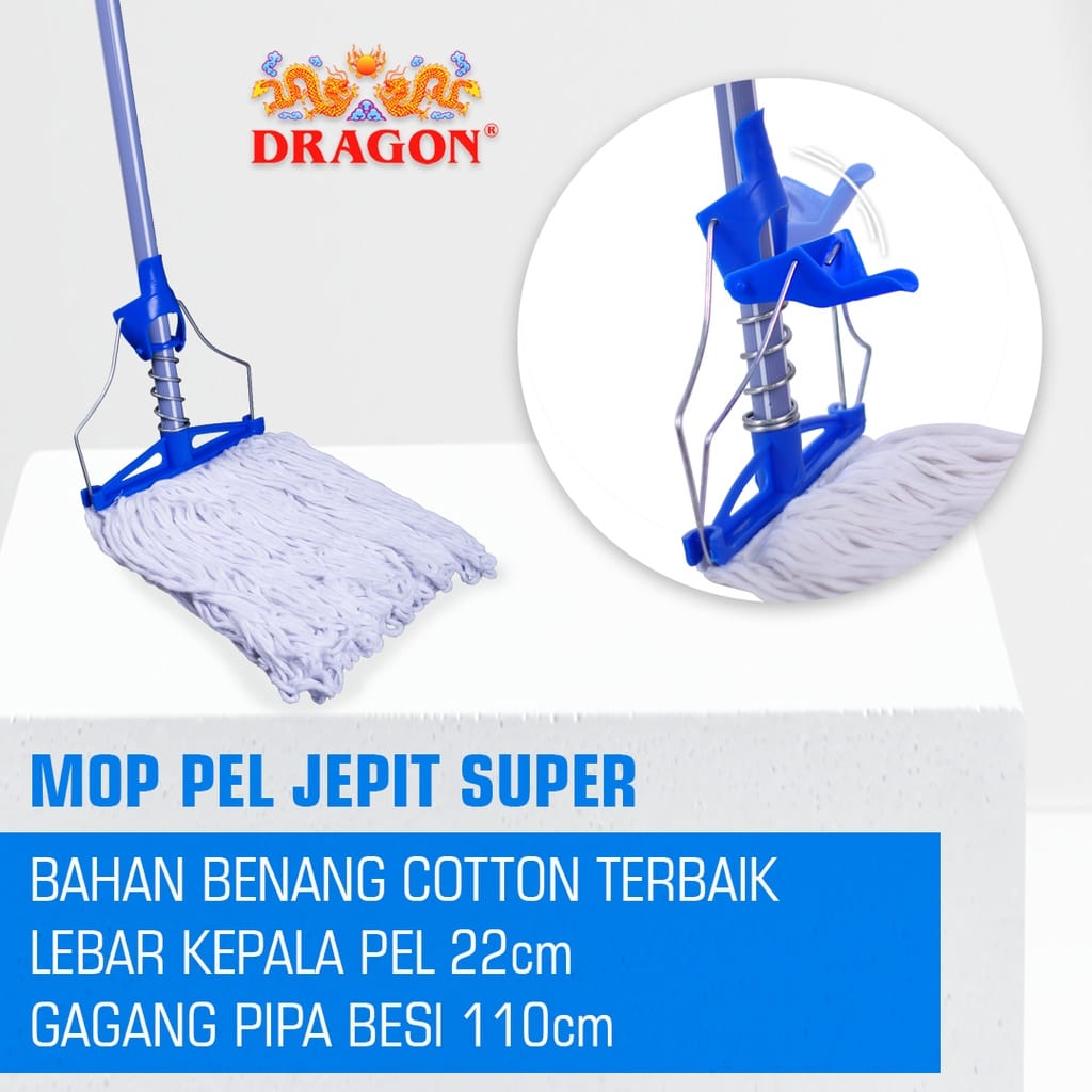 DRAGON PEL JEPIT GAGANG PLAT BESI PEL LANTAI MOP PEL LANTAI GAGANG BESI